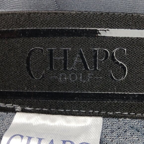 Chaps Mens 40 Golf Shorts Gray Slim Fit Comfort Stretch Zip Pocket - Picture 3 of 10